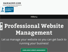 Tablet Screenshot of hawaiiwp.com